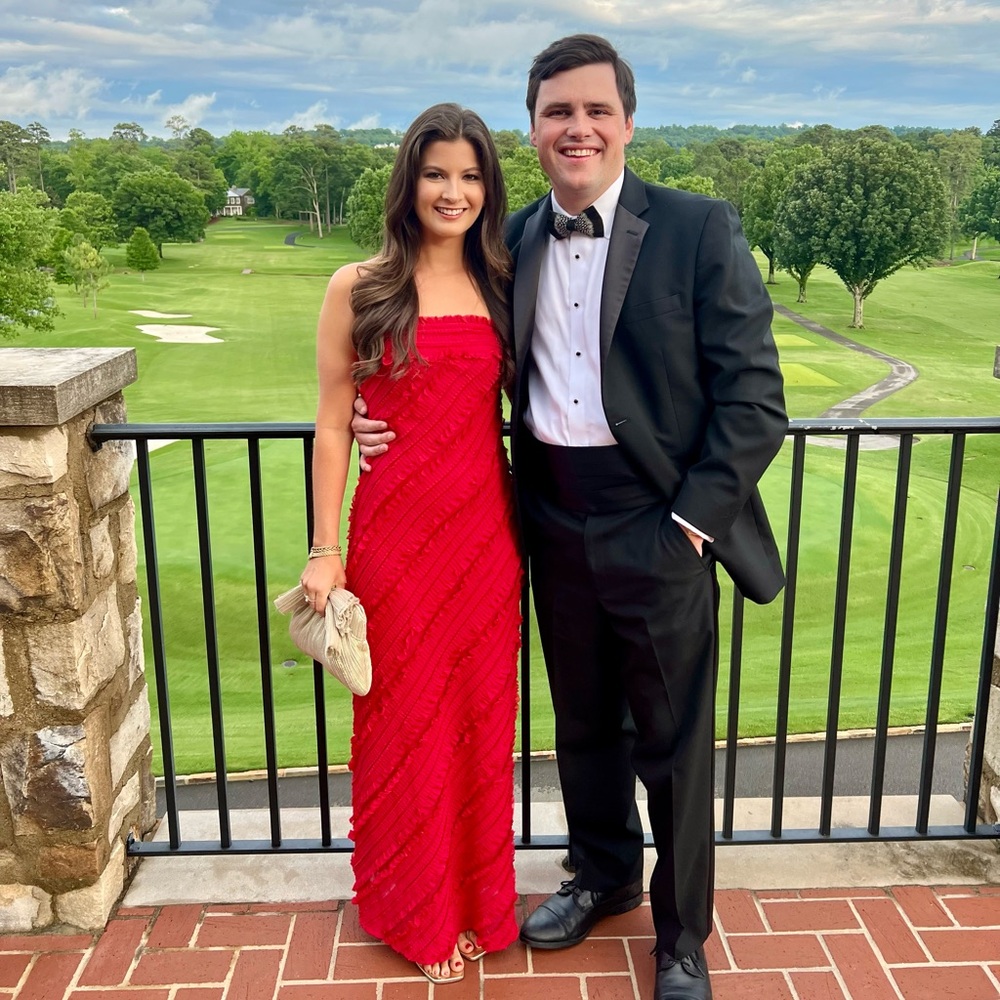 Endless Rose strapless dress